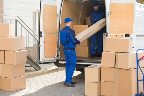 Man With Van Dulwich moving service with packed household items