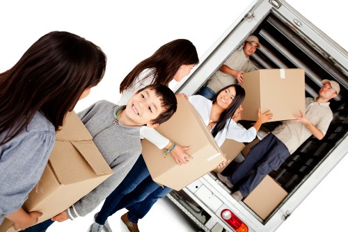 House removalists working on a residential move in Dulwich