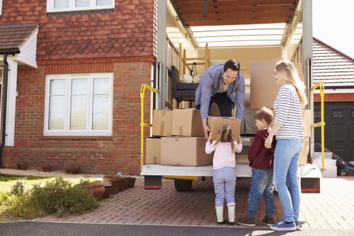 Removal team assisting with a local move in the eastern suburbs