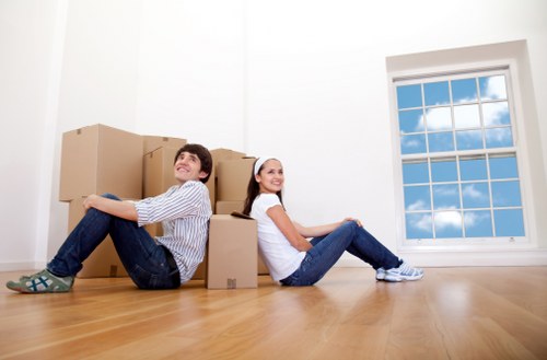 Commercial removals support for a Dulwich office move