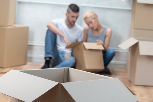 Packing and furniture handling for a house move in Dulwich
