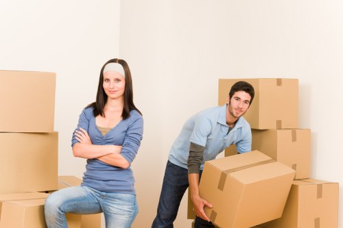 Unpacking service setting up essential rooms after a move in Dulwich