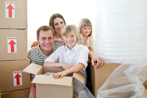 Careful packing and transport for a family home move in Dulwich