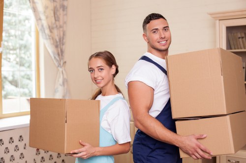 Local moving team planning a move in Dulwich with access considerations