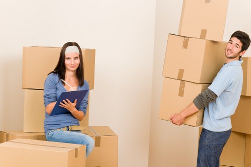 Van-based removals service near Dulwich streets